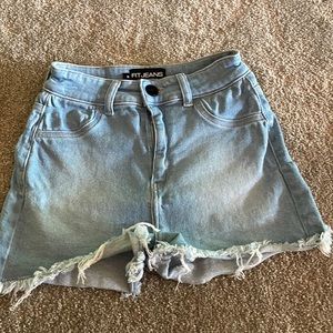 FIT jean shorts- S